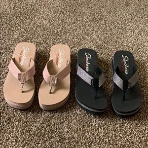 Sketchers yoga foam sandals